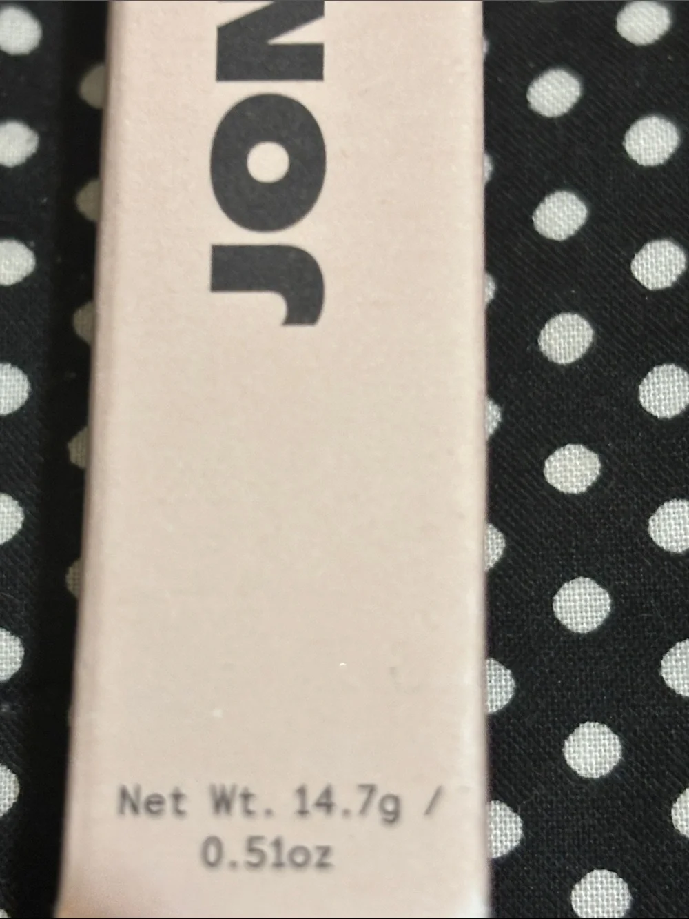 Jones Road Black Mascara Tube with Cream Box